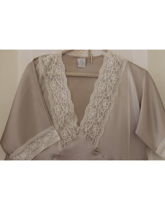 "Caprice" long nightgown - silk