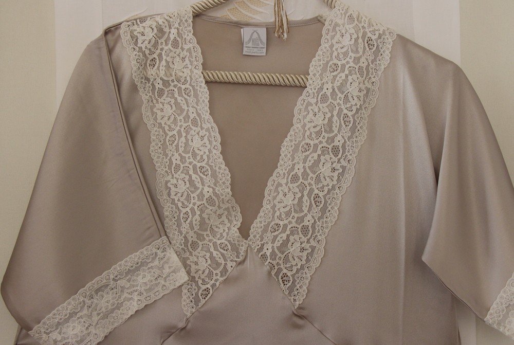 "Caprice" long nightgown - silk