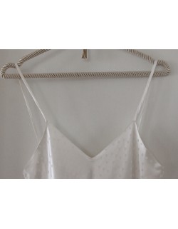 "Perle" long nightgown (with suspenders)