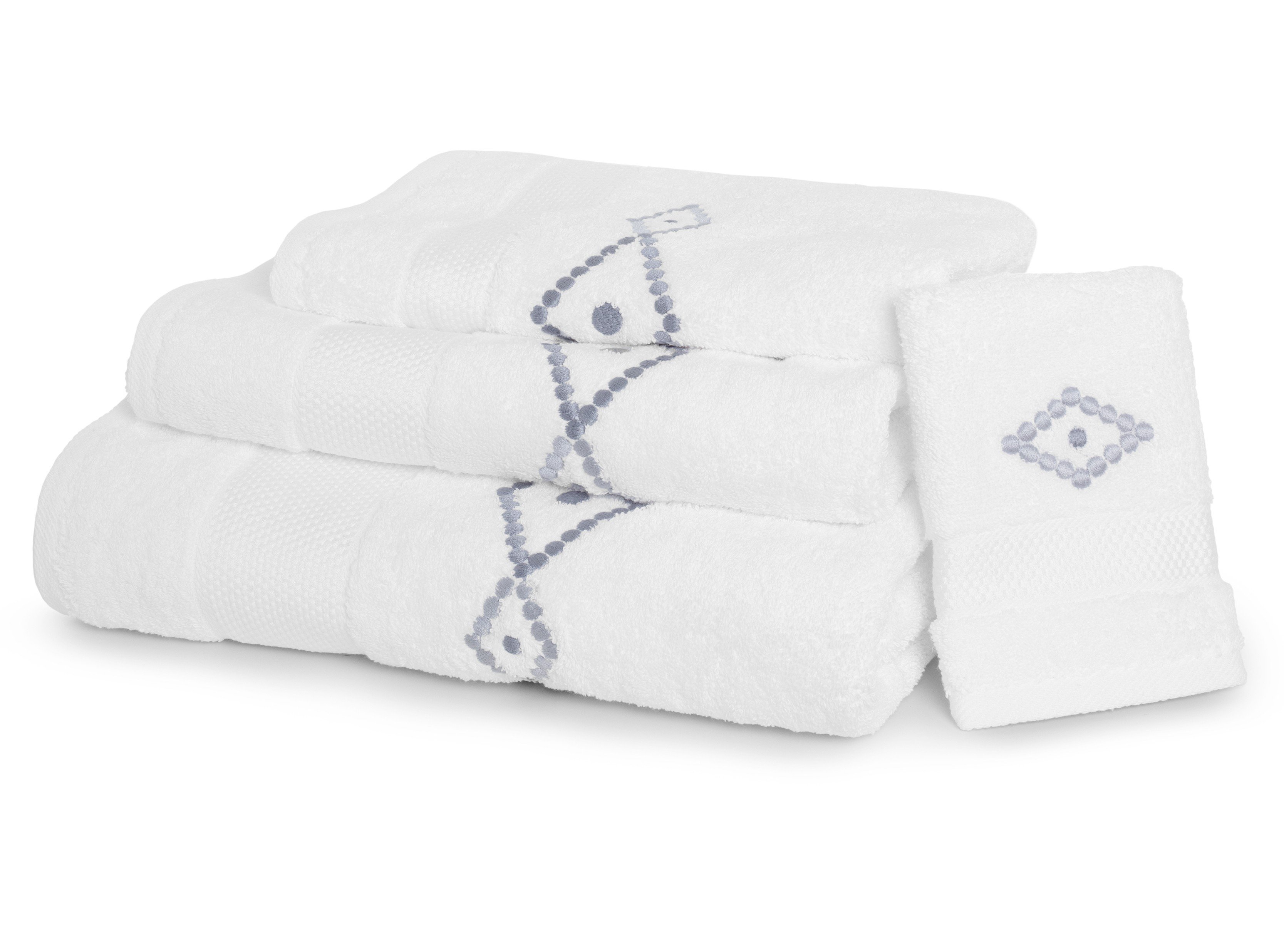 VARIATION embroidered bath towels
