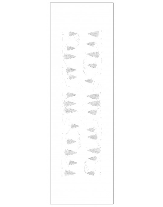 "Argentière" table runner pattern