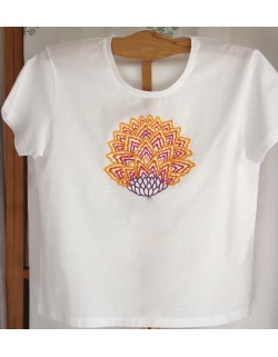 T-shirt brodé "Ispahan"