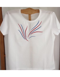 T-shirt brodé "Envol"