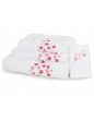 FLEURS DE POMMIER  embroidered bath towels