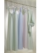 "Aurore" long nightgown (with suspenders)