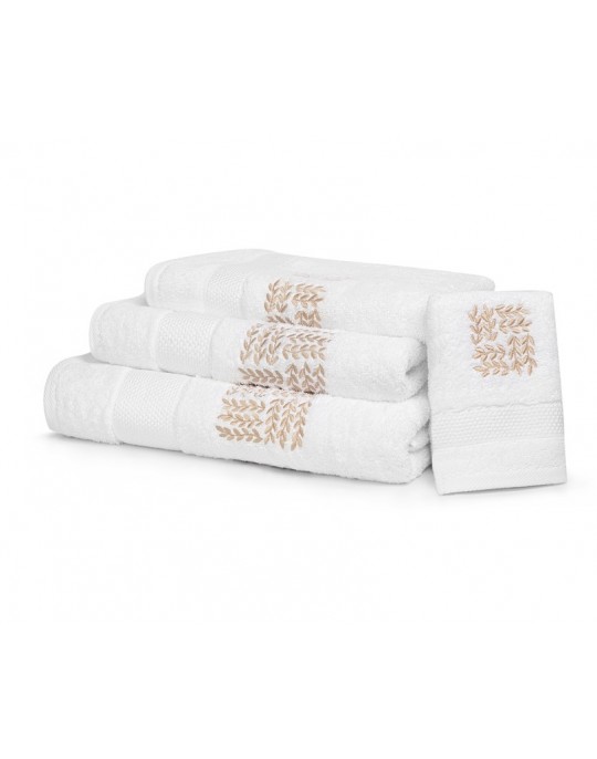 "Garden Party" bath towels