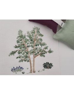 "Eucalyptus" pillowcase pattern