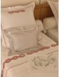"Allée du roi" embroidered bed set