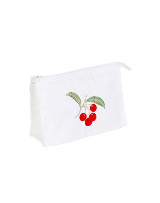 Cerise "make-up" pouch