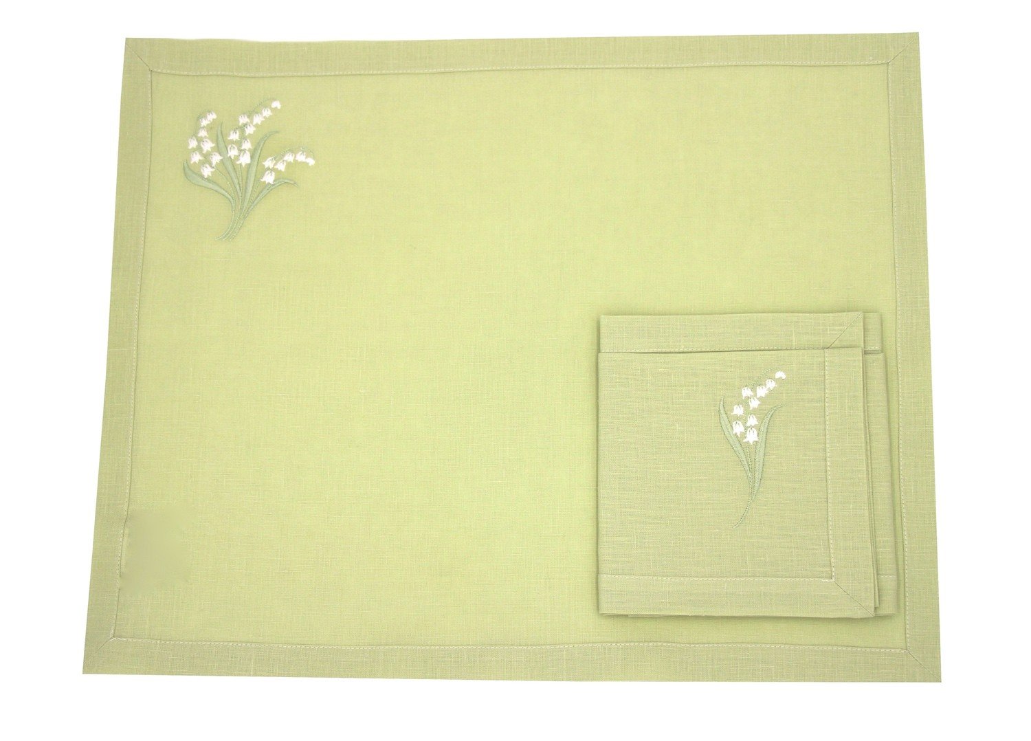 "Muguet" placemat and napkin