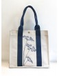 Embroidered  "Ombelles" tote bag