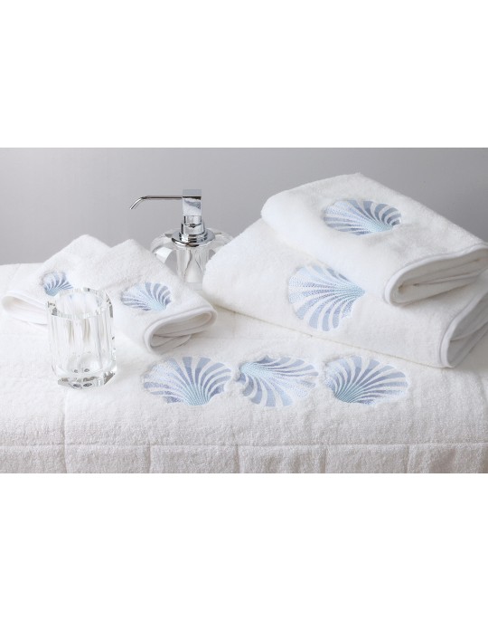 OCEAN  embroidered bath towels