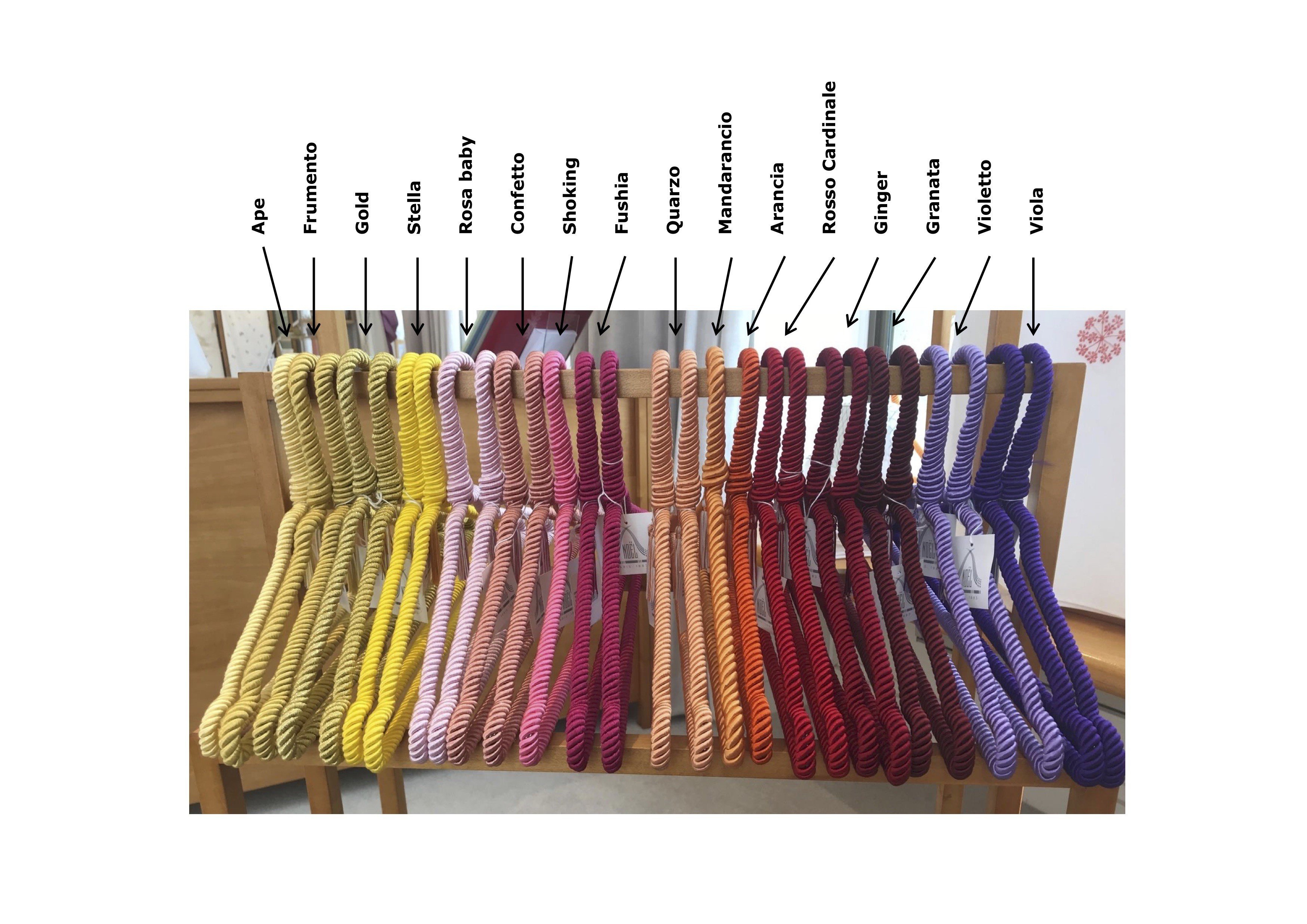 hanger colors range