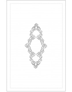 "Arabesque" tablecloth pattern