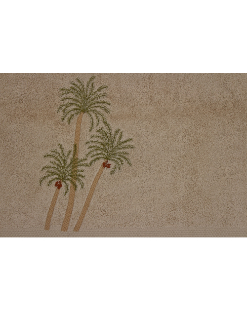 Eponge brodée "Palm beach"