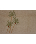 Eponge brodée "Palm beach"