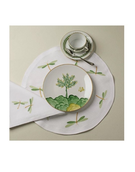 LIBELLULES round placemat