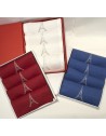 "Eiffel métal" embroidered cocktail napkin