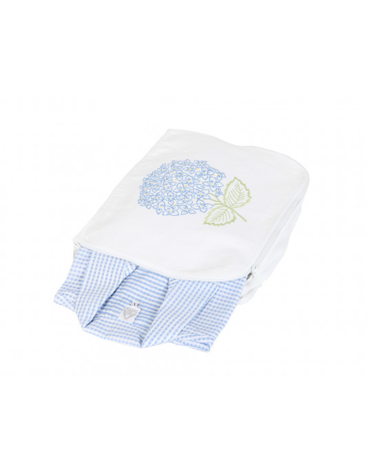 Trousse chemise Hortensia Bleu