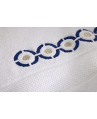 "Polka" bath towels