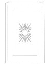 "Soleil" tablecloth pattern