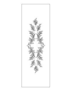 "Mimosa" table runner pattern