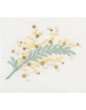 "Mimosa" tea tablecloth pattern