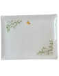 "Paradise Garden"embroidered tray
