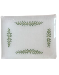 "Fougères Directoire" embroidered tray