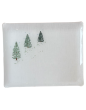"Argentiere" embroidered tray