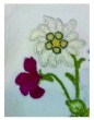 "Fleurs des Alpes" tea tablecloth pattern