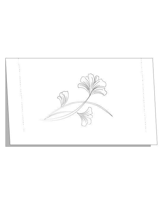 Pochette à broder "Sous le vent"