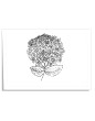 "Hortensia" pouch pattern