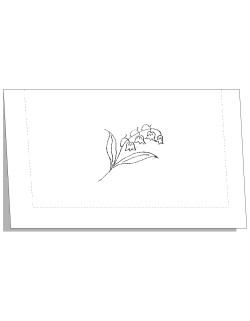 "Muguet" pouch pattern
