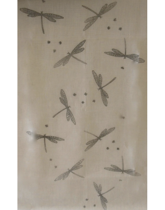 "Libellules" table runner pattern