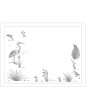 "Chasse" placemat pattern