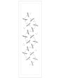 "Libellules" table runner pattern