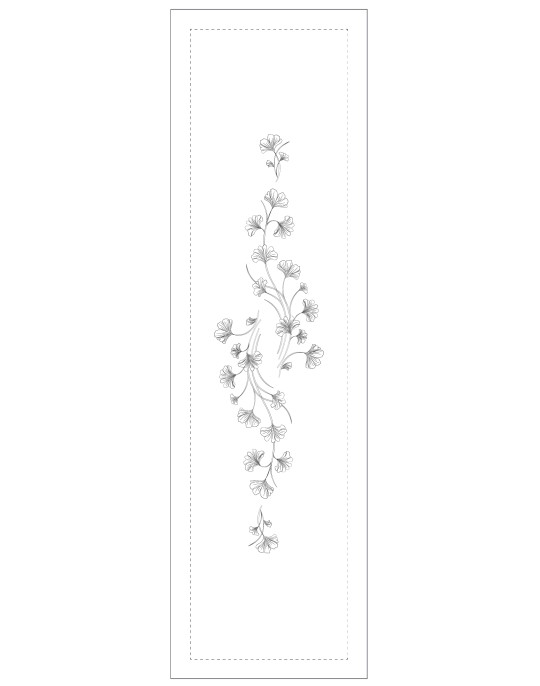"Sous le vent'" table runner pattern