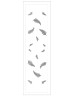 "Fougère" table runner pattern
