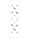 "Fougère" table runner pattern