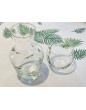 "Dragonfly" hand painted glass