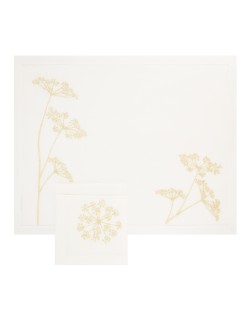 "Ombelles" placemat and napkin
