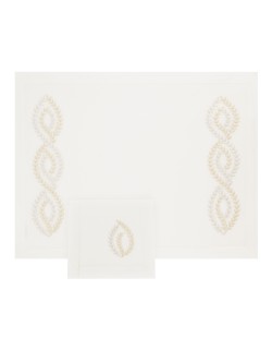 "Allée du roi" placemat  and napkin