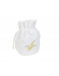 Mimosa "drawstring" pouch
