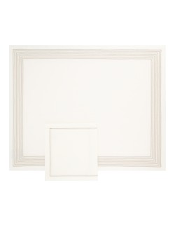 "Ambassade" grey version - placemat and napkin