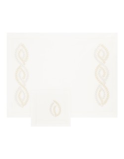 Set  de table et serviette "Allée du roi"