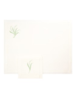 Set de table et serviette "Muguet"