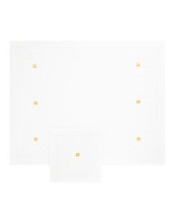 Set de table et serviette "Carrés Magiques"