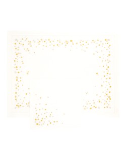 "Stones" hand embroidered placemat