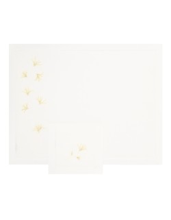 "Sous le vent" place mat and napkin